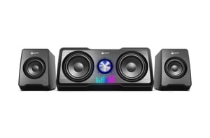C-TECH spk-16bk zestaw głośników 16 W Uniwersalne Czarny 2.1 kan.