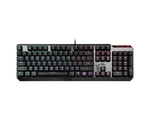 MSI Vigor GK 50 klawiatura Gaming USB QWERTZ Niemiecki Czarny