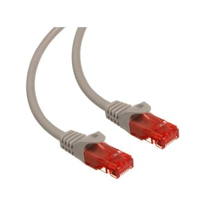 Maclean MCTV-303 S Network Cable, Gray, 3 m, Cat6 U/UTP (UTP)