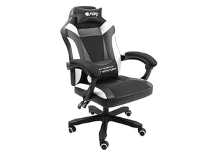 FURY Avenger M+ Uniwersalny fotel dla gracza Obite siedzisko Czarny, Biały