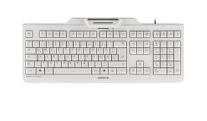 CHERRY KC 1000 SC klawiatura Biuro USB QWERTY Skandynawia Czarny