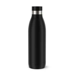 EMSA Bludrop Color N31109 Für den täglichen Gebrauch 700 ml Edelstahl Schwarz