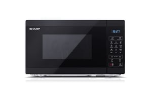 Sharp YC-MG02E-B kuchenka mikrofalowa Czarny Mikrofalówka grill Blat 20 l 800 W