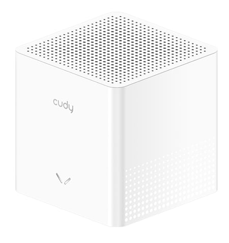 Cudy AC1200 Mesh Wi-Fi System, M1200 2.0, 1-Pack Dual-band (2.4 GHz/5 GHz) Wi-Fi 5 (802.11ac) Biały Wewnętrzny
