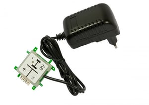 ALLNET ALL-BRICK-0221 Power Adapter/Inverter, Indoor, Black
