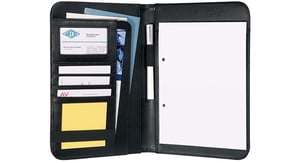 Wedo 58 5801 Organizer, Leather, Nylon, Black