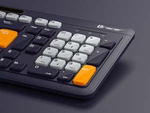 Tracer GREG RF klawiatura Dom/Biuro RF Wireless QWERTY Angielski Czarny