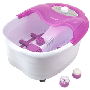 Łucznik B-8063 fotmassagerare, lila, vit
