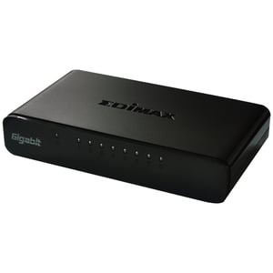 Edimax ES-5800G V3 Unmanaged Gigabit-Ethernet-Switch (10/100/1000) Schwarz