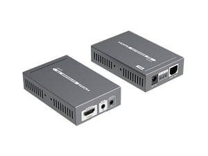 Deltaco LKV375N AV Extender AV Transmitter and Receiver Black