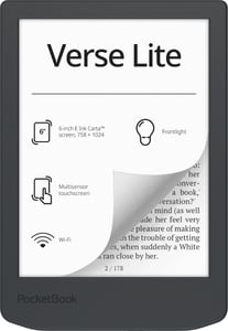 PocketBook Verse Lite e-bokläsare Pekskärm 8 GB Wi-Fi Grå
