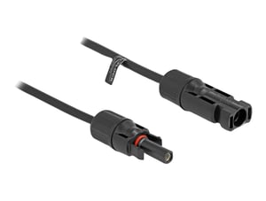 DeLOCK DL4 Solar Cable, 4 mm², Male to Female, 1 m, Black