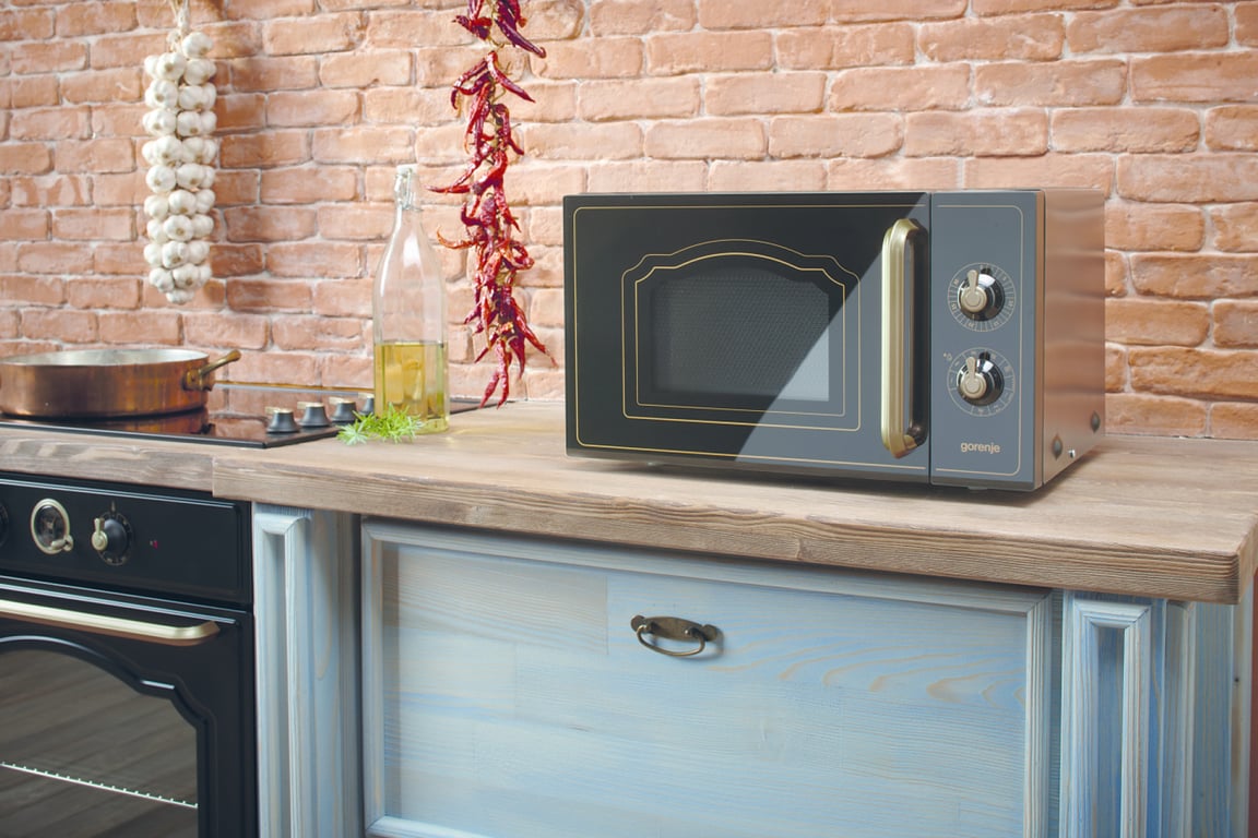 Gorenje MO4250CLB Czarny Mikrofalówka grill Blat 20 l 700 W