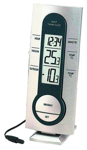 Technoline WS 7033 cyfrowa stacja meteorologiczna Antracyt, Niebieski, Srebrny