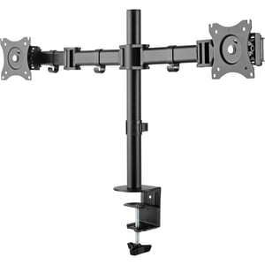 InLine 23104C uchwyt / stojak do monitorów 33 cm (13") Biurko Czarny