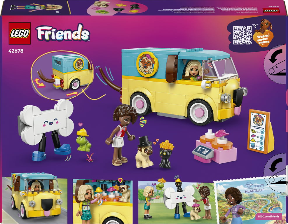 LEGO Friends Furgonetka z akcesoriami dla zwierząt