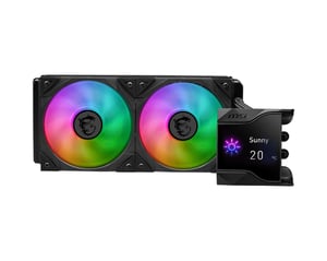 MSI MPG Coreliquid D240 CPU-Flüssigkeitskühlset 12 cm Schwarz 1 Stück
