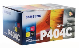 Samsung CLT-P404C Tonerkassette, 4 Stück. Original: Schwarz, Cyan, Magenta, Gelb