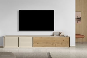 Neomounts WL35-550BL16 uchwyt do telewizorów 2,18 m (86") Czarny
