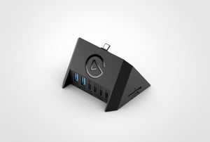 Elgato 10GBN9901 USB 3.2 Gen 2 (3.1 Gen 2) Hubs und Konzentratoren Typ A + Typ C, 5000 Mbit/s