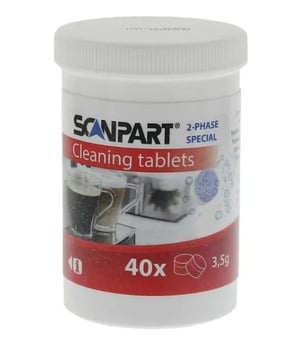 SCANPART SCA2790000220 Część i akcesorium do ekspresów do kawy Tabletki do czyszczenia