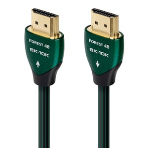 AudioQuest Forest 48 kabel HDMI 2 m HDMI Typu A (Standard) 3 x HDMI Type A (Standard) Czarny, Zielony