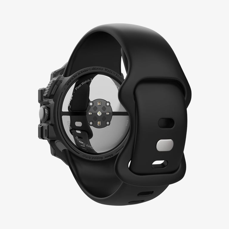 Spigen Pixel Watch 3 (41mm) Case Czarny Termoplastyczne elastomery poliuretanowe (TPU)