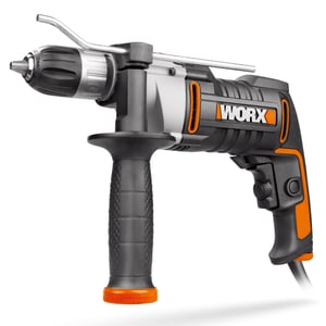 WORX WX318 wiertło 3000 RPM Zamek centralny 2,4 kg Czarny, Ochra