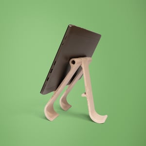 R-Go Tools Laptop- und Tablet-Halterung R-Go Treepod, ergonomisch und modular, verstellbar, auf biologischer Basis