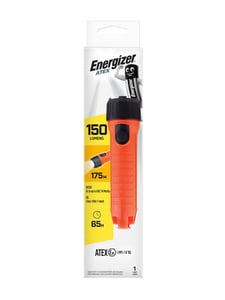 Energizer ATEX 2D Schwarz, Orange LED-Taschenlampe