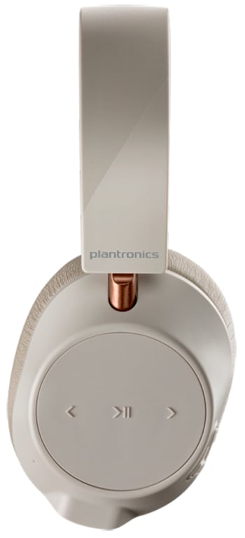 фото Навушники з мікрофоном Plantronics BackBeat GO 810 Bone White 211822-99