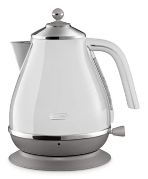 De’Longhi KBOC2001.W Wasserkocher 1,7 l, 2000 W, Weiß