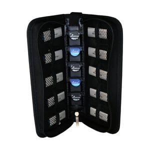 MediaRange BOX99 etui na karty pamięci 5 kart(y) Nylon Czarny