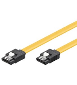 Goobay 0,50 m HDD-SATA-Kabel, 0,50 m, gelb