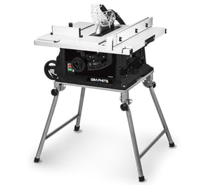 Graphite 59G823 Wood Saw Stand, Black, Gray, 4 legs