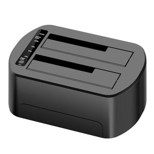 CoreParts MS-CLONER-SATA2.5-3.5 dockningsstation för hårddiskar Svart