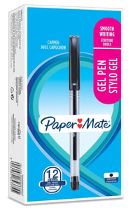 Papermate 2084375 Gelstift Schwarz 12 Stück