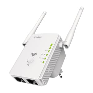 Robuster REPEATER300V2 – Bridges und Repeater – Netzwerkverstärker 300 Mbit/s, weiß
