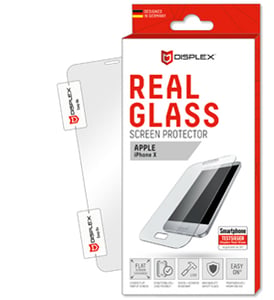 Displex SG00102 Screen/Back Protector for Apple Phone, Clear Screen Protector, 1 piece