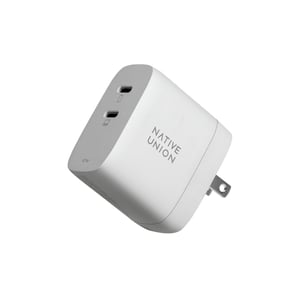 Native Union FAST-PD67-WHT-INT Ladegerät für mobile Geräte: Laptop, Smartphone, Tablet, Weiß, Wechselstrom, Schnellladung, Intern