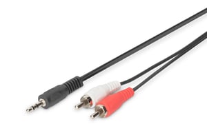 Digitus Audio-Adapterkabel, 3,5 mm Stereo