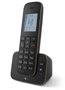 Telekom Sinus A 207 DECT-Telefon Name und Identifizierung des Anrufers Schwarz