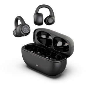 JLab Flex Zestaw słuchawkowy True Wireless Stereo (TWS) Nauszne klipsy, Douszny Sport Bluetooth Czarny
