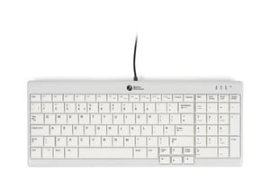 BakkerElkhuizen UltraBoard 960 V2 tangentbord Kontor USB QWERTY US English Grå