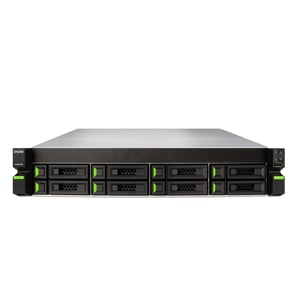 QSAN XCubeNAS XN7008R NAS Rack (2U) Intel® Core™ i3 i3-3220 8 GB DDR4 0 TB QNAP Storage Manager Czarny, Metaliczny
