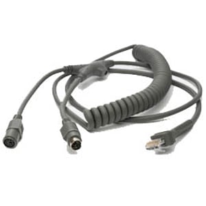Motorola KBW Wedge PS/2 9ft Power Port PS/2 Cable 2.7 m Gray