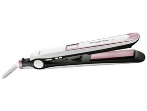 Rowenta SF7460 Hair Styling Device Hair Straightener Warm Pink, White 1.8 m