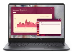 DELL Pro 14 PC14250 Intel Core Ultra 5 225U Laptop 35,6 cm (14") Full HD+ 16 GB DDR5-SDRAM 512 GB SSD Wi-Fi 6E (802.11ax) Windows 11 Pro Czarny Niemiecki