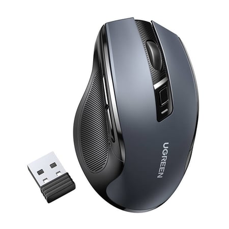 Ugreen MU006 myszka Dom Po prawej stronie RF Wireless Optyczny 4000 DPI