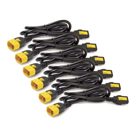APC AP8702S-WWX340 kabel zasilające Czerwony 0,6 m IEC C14 C14 panel